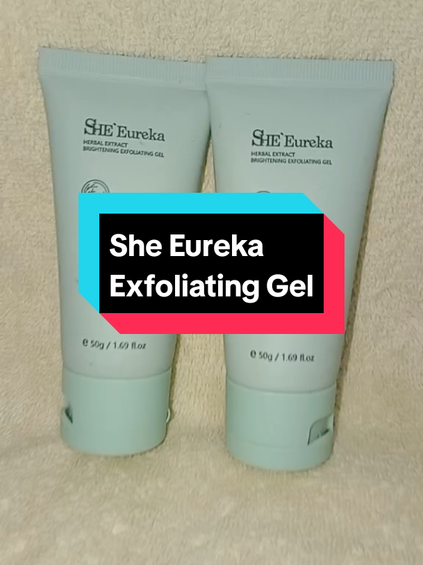 She Eureka Exfoliating Gel #exfoliatinggel #sheeureka #sheeurekaexfoliatinggel #skincare #exfoliate 