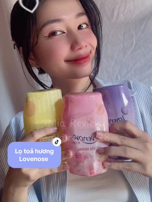 Lọ toả hương thơm phòng Lovenose #miareview #lotoahuong #aikomi #thomphong #lovenose #lotoathomphonglovenose
