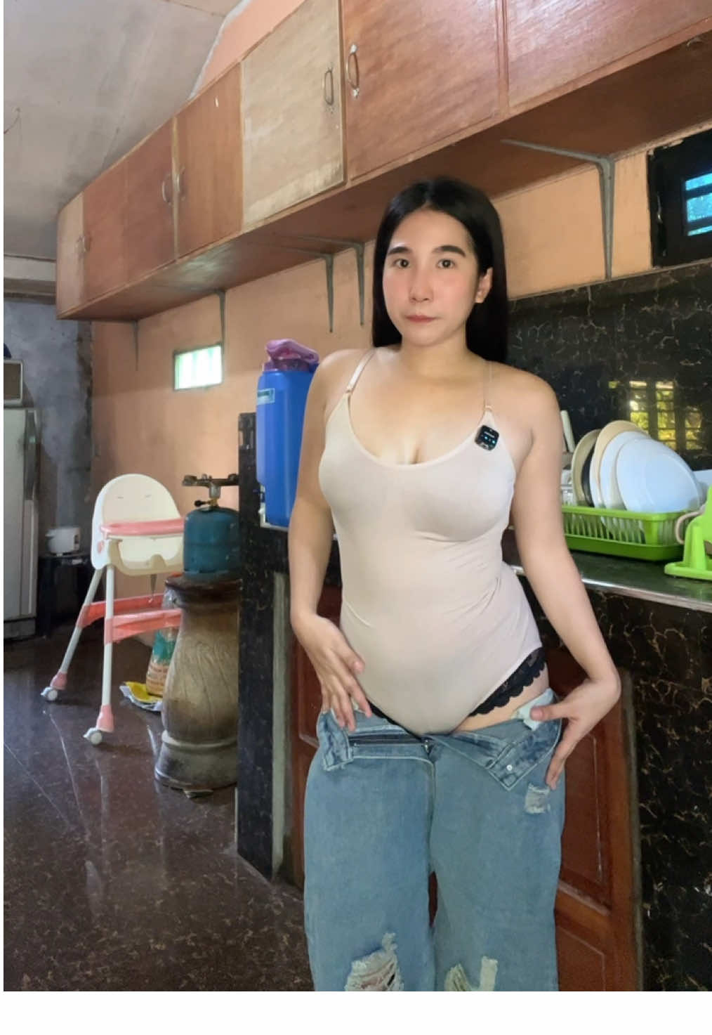 Ganda din ng black nito 🔥#bodyshaper 