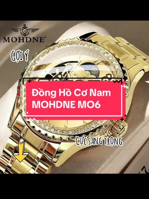 Đồng Hồ Cơ Nam MOHDNE MO6 đính đá sang trọng #donghonam #donghonamcaocap #donghonamdep #donghocaocap #donghochinhhang