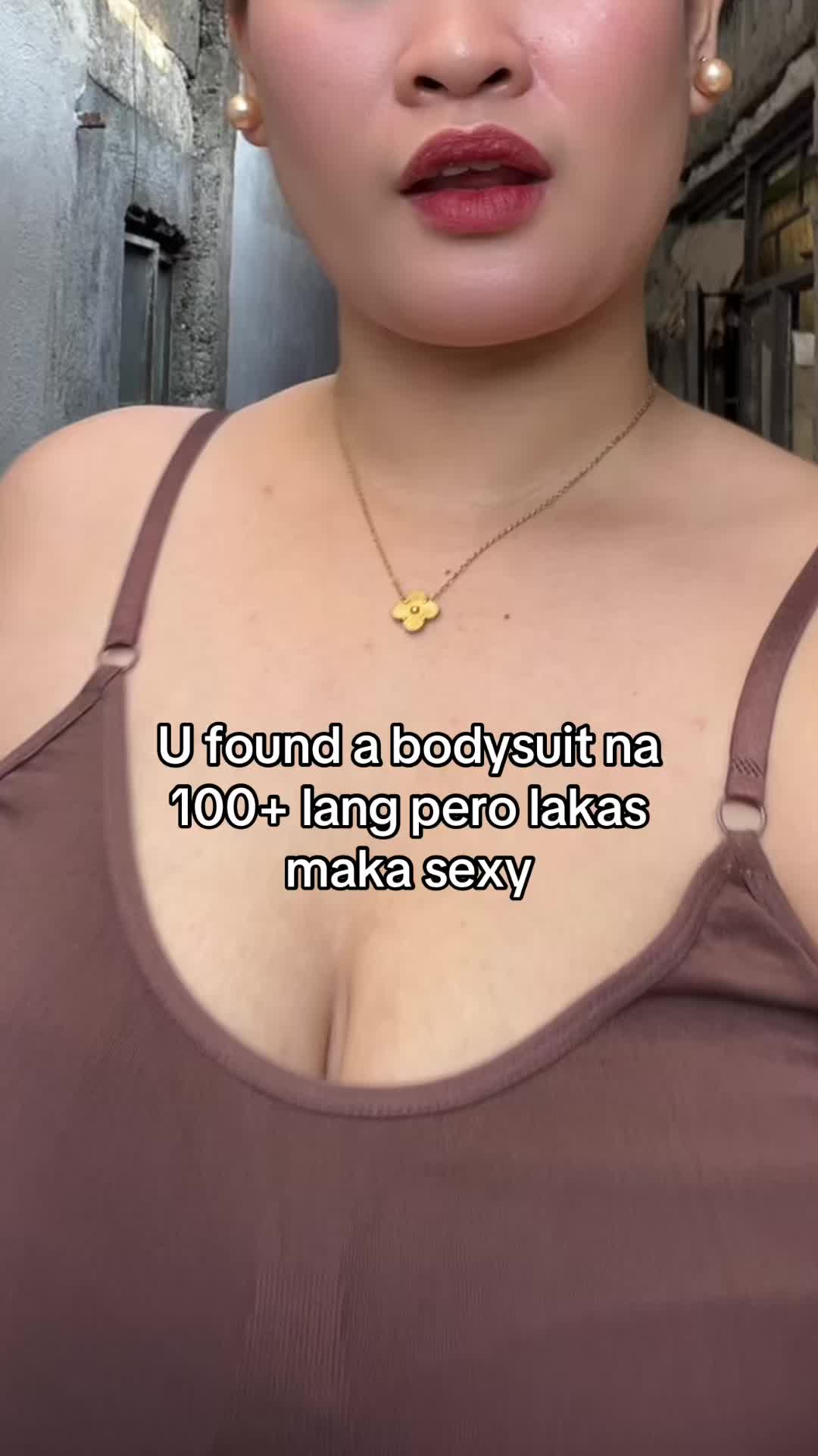 Got size xl malaki sakin hehehhe#budolfinds #ootd #bodysuit #shapewear #tiktokfinds 