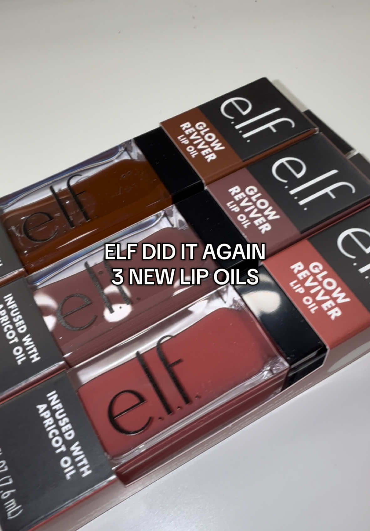I bought these btw!! #fy #foryou #elf #elflipoil #elflipgloss 
