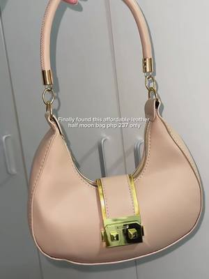 Finally got this super affordable half moon bag from @InnoBags 😍❤️ #b  #halfmoonbag #kilikilibag #handbagtiktok #handbag #womenbag #tiktoktrending #fypシ゚viral #foryoupage #underarmbag 