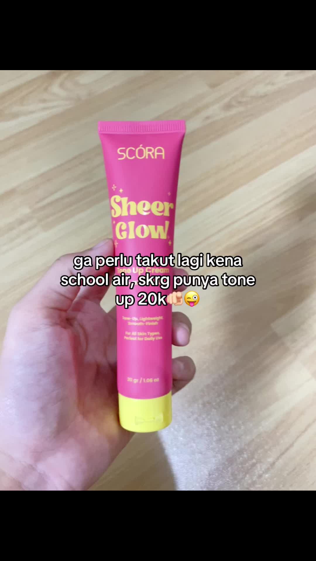 bye school air😝#fyp #toneup #scora #toneupscora #schoolair 