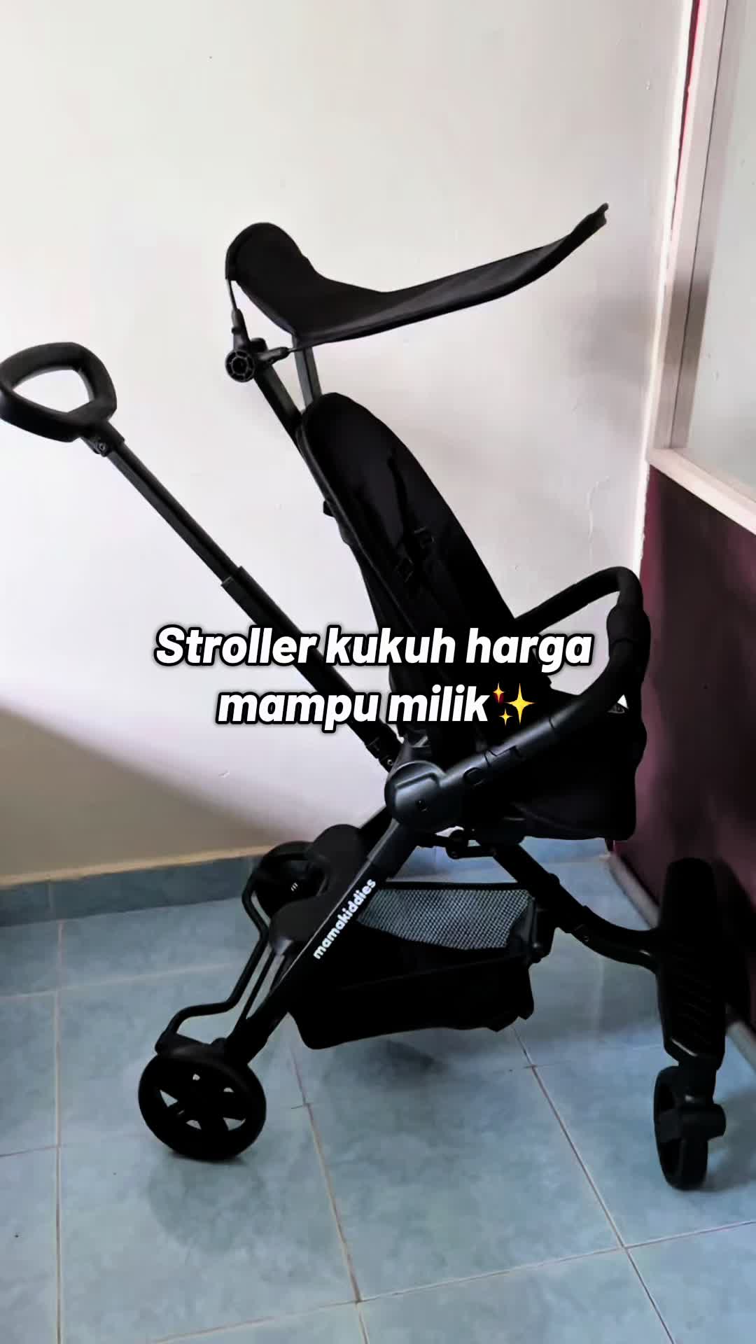 magic stroller best dan kukuh😍 Compact dan mudah lipat tau..  Tengah promo , cepat tekan beg kuning✨✨ #strollermudahlipat  #strollerbaby #magicstroller #mamakiddies #strollermurah