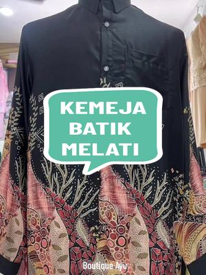 kemeja batik melati mampu milik