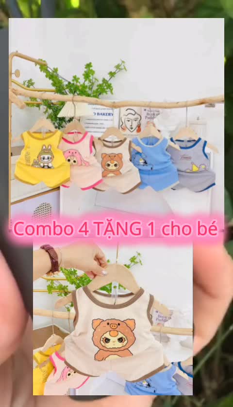 Combo 4 TẶNG 1 cho bé #xuhuongtiktok2025❤️💕🇻🇳🌹 