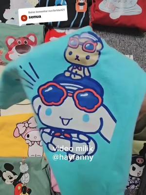 Membalas @nur.farida421 lucu2 ya😍#kaos#kaosanak#baju#bajuanak#cinnamonroll#cinnamoroll#sanrio 