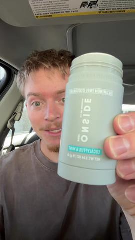 now hes gonna know that we are wearing the same thing 😭 #tiktokmademebuyit #tiktokshop #deodorant #aluminumfreedeodorant