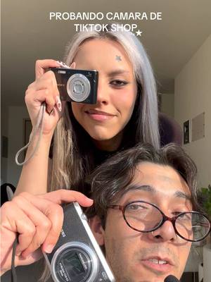 Probando una cámara de TikTok shop, nos gusta??? #fashioninspo #fashion #ootd #styleinspo #camara #digicam #novios #couplegoals #tiktokshop #vamostiktokshop 