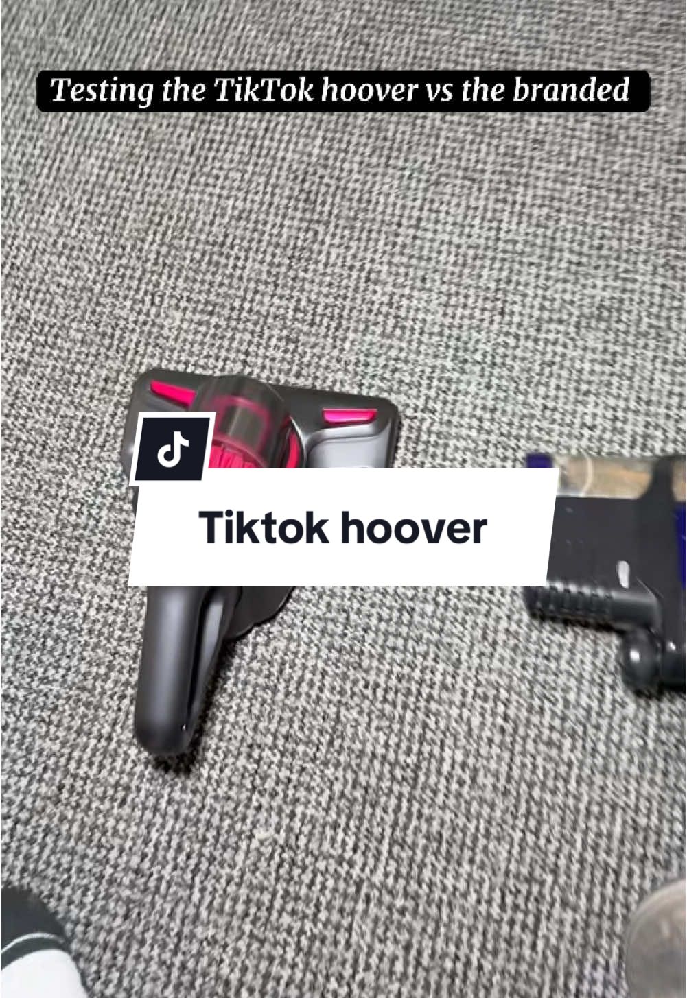 TikTok hoover vs branded hoover #hoover #vacum #tiktokmademebuyit 