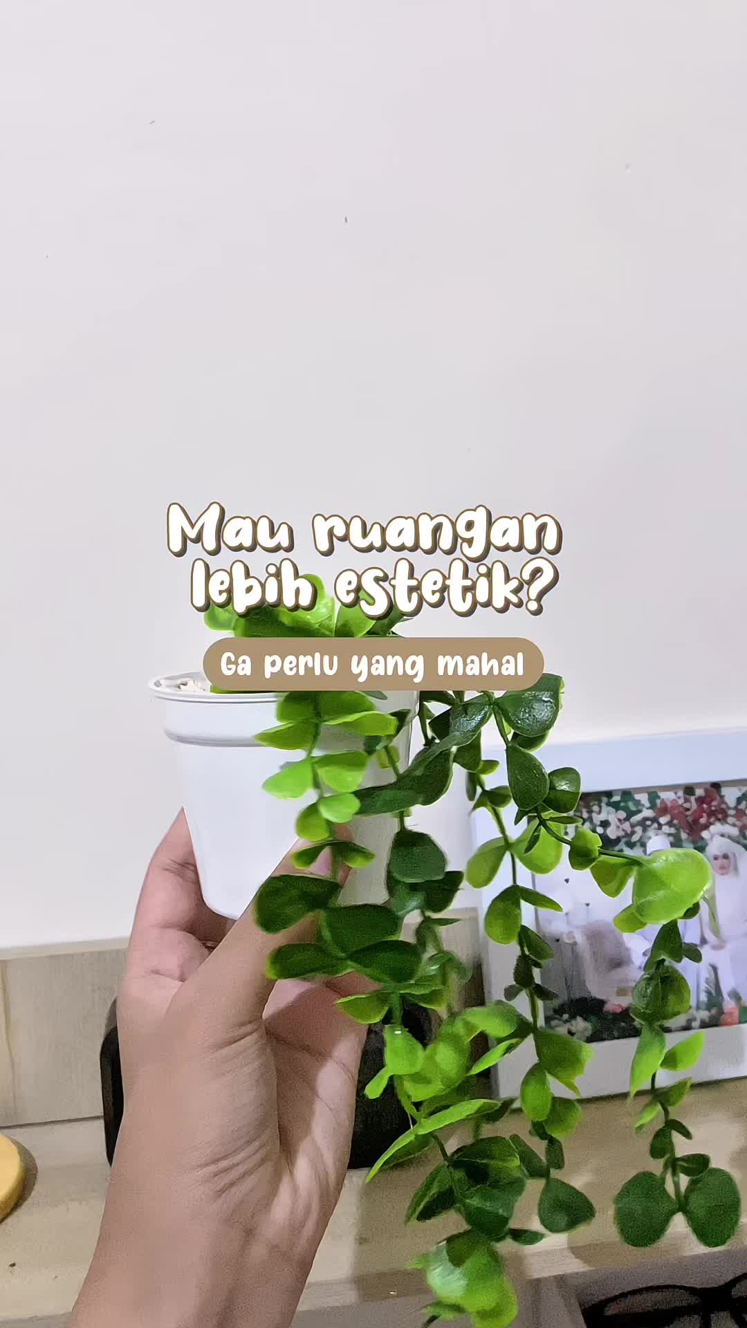 Daun juntai bikin ruangan makin aesthetic. Checkout sekarang yuk‼️  #daunjuntai#hiasanrumah #daunartificial #hiasankamar #hiasanruangtamu 