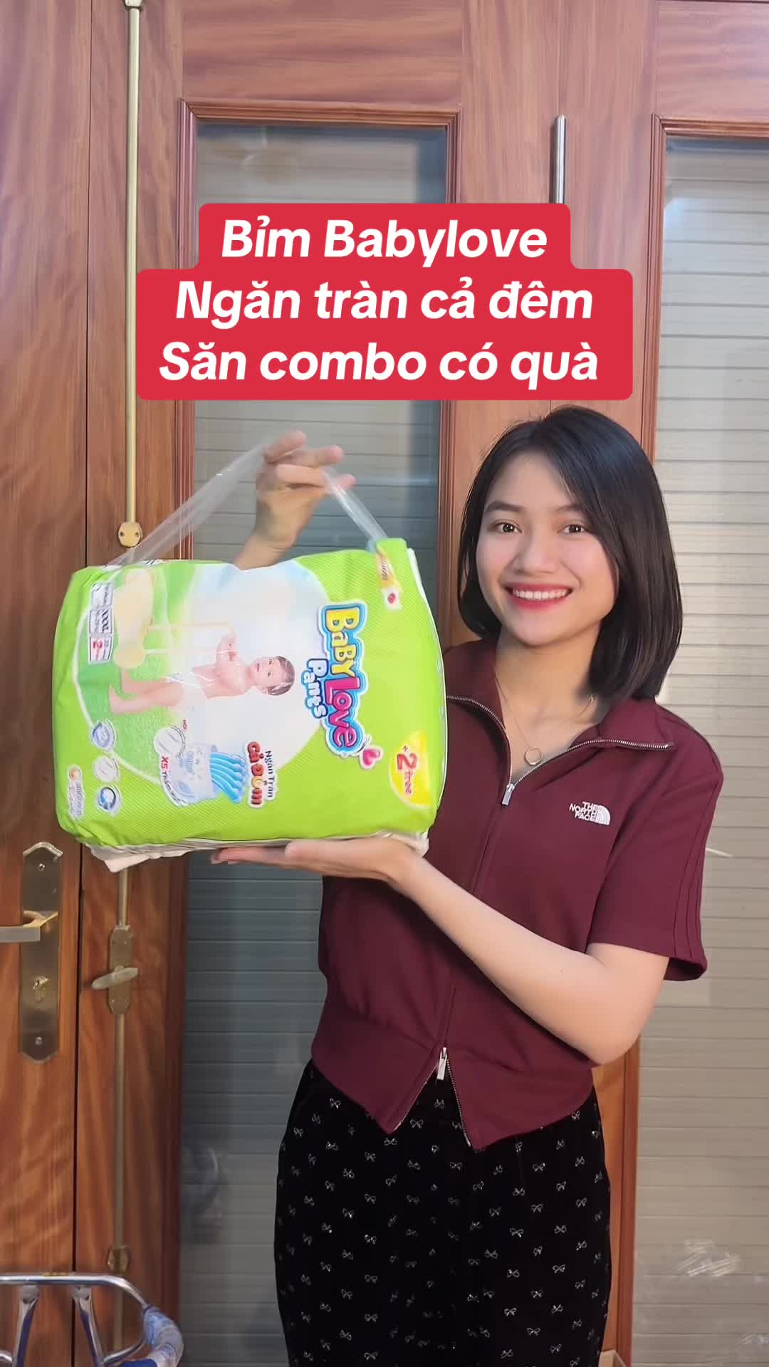 Bỉm Baby Love Ngăn Tràn Cả Đêm, bỉm thuộc tập đoàn Unicharm nên yên tâm sử dụng nha #bimchobe #bimbabylove 