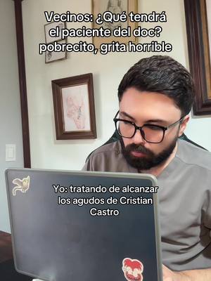 Aquí somos muy fans de Cristian Castro. #humor #comedia #medicina #doctor #doctormanon 