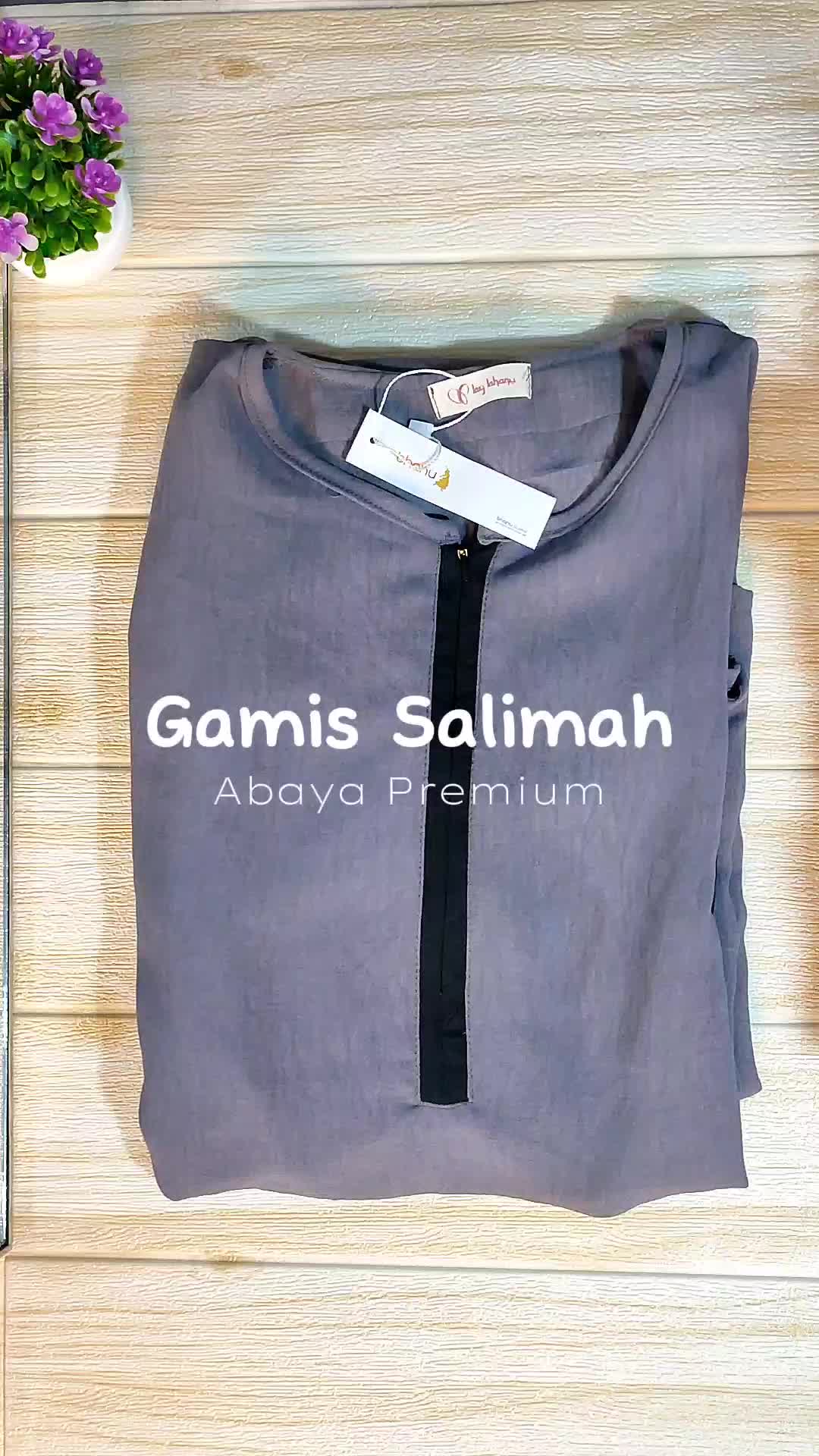 Rekomendasi Gamis Salimah, abaya Premium dari Bhanu.  #abaya #gamis #habibah #kaftan #ukhti #muslimah #wanita #mode #fashion 