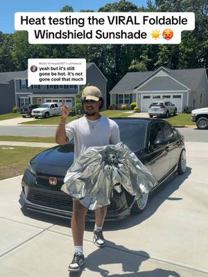 Replying to @keyan997 This foldable car umbrella is the best sunshade for your windshield! It blocks hot sun and harmful UV rays to keep your car cool and protected. #carsunshade #carumbrella #car #umbrella #umbrellasunshade #sunshadeumbrella #windshieldumbrella #shade #windshieldshade #caraccessories #carmusthaves 
