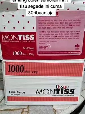 tisu montiss 1000 sheet cuma 30 ribuan aja #tissue #tisumontiss #fyp #racuntiktok 