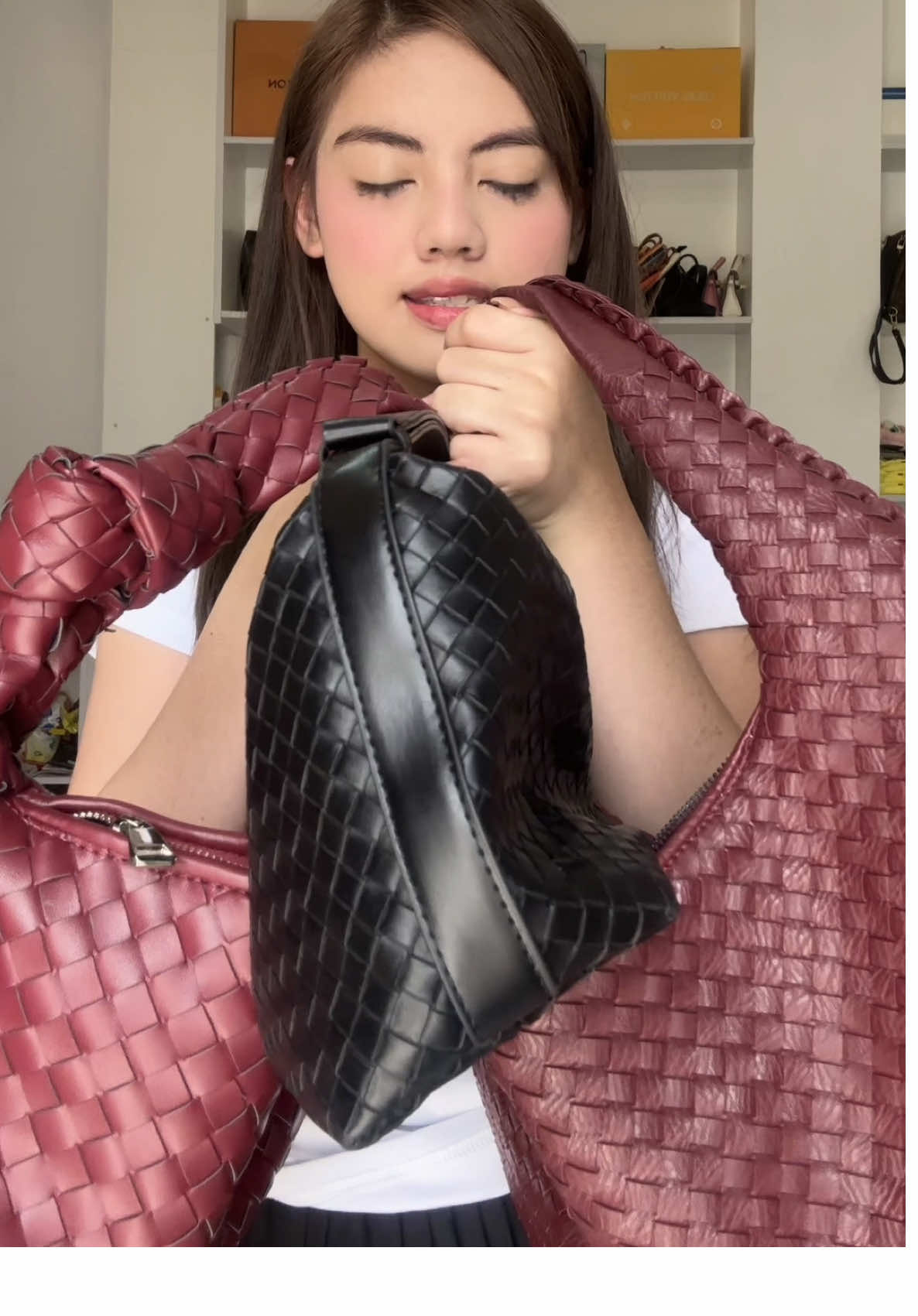 School bag recommendations!❤️✨ #tiktokaffiliate #mspolscistudent #fyp #recommendations #bag #schoolbag #workbag #viral #bisaya #bottegaveneta 