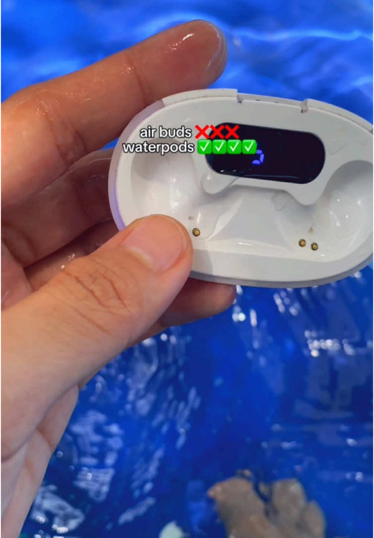 waterpods in 2025?! #waterpods #earbuds 