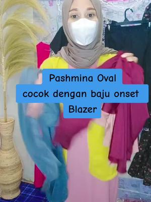 PASHMINA OVAL 100.000 DAPET 5pcs+innner dan blazser 90k#iner #pashminaoval #jersey #blazer #ramadhansuperstar2023 #kecesaatpuasa 