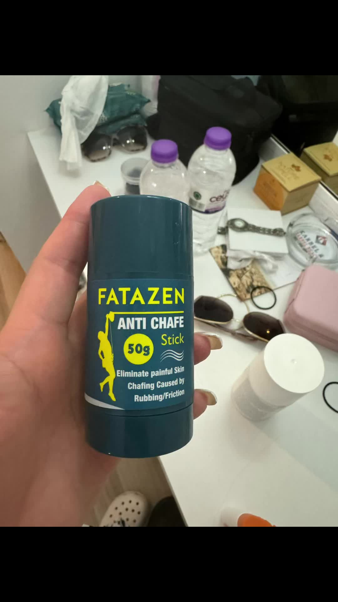 £3.99 this is a must if you Chafe between your legs! Honestly would not be without it, especially in the heat in and out the water 