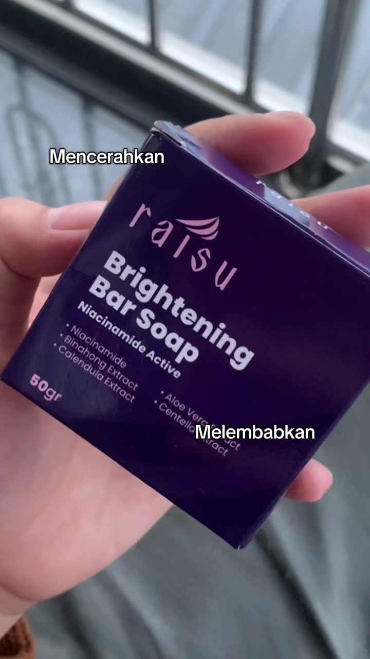 Raisu Brightening Bar Soap yang bisa merubah dirimu😍 #RaisuBrighteningBarSoap #sabunviral #sabunmencerahkan #sabuncucimuka #wibgajian #foryou #fyp 