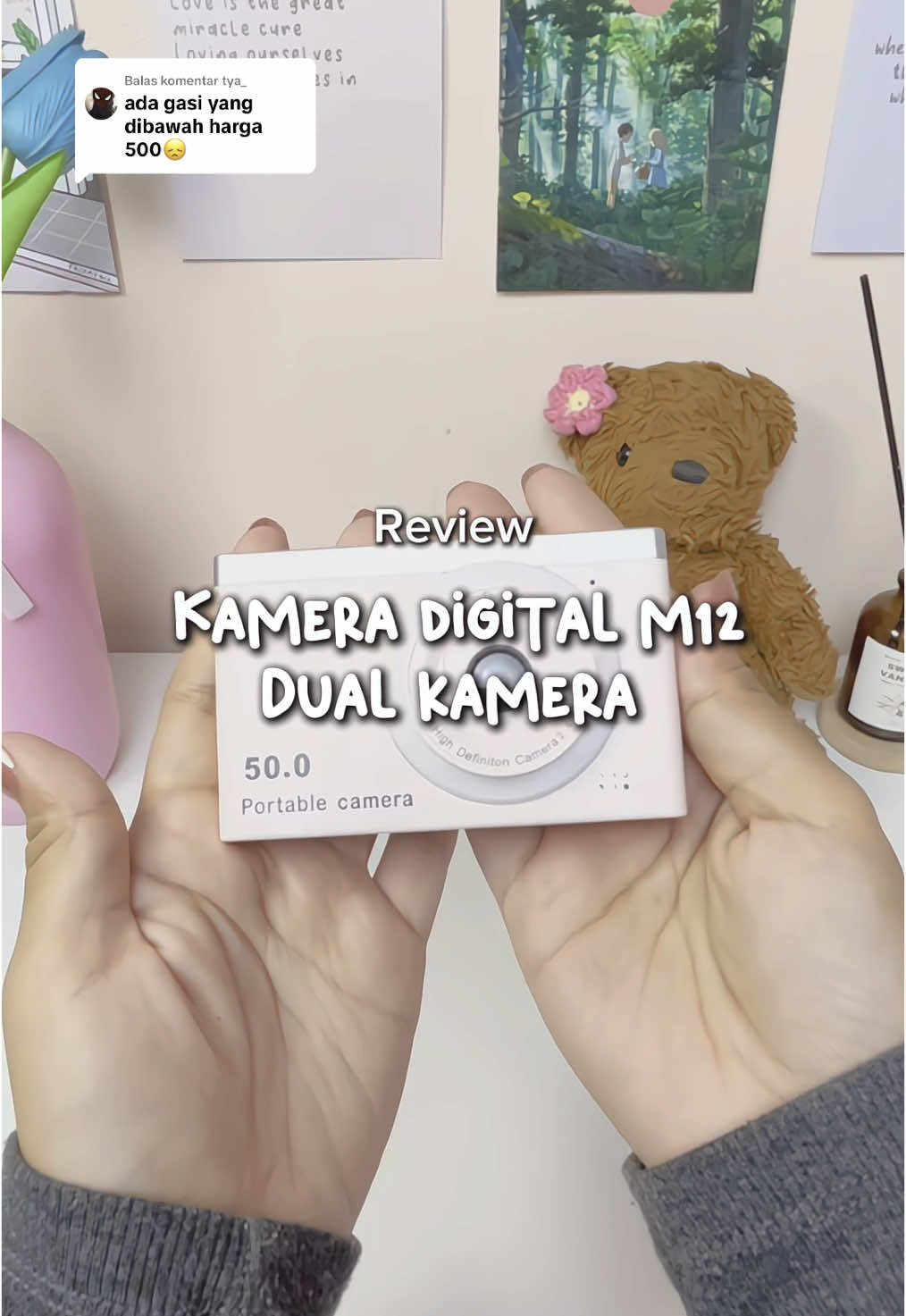 Membalas @tya_ ini ka digicam under 500k udah ada kamera depan 😍🫶🏻💗✨ #fyppppppppppppppppppppppp #rekomendasi #camera #digitalcamera #digicam #kamera #kameradigital #cameratest #vintage #vintagevibes #photovintage #aestheticvibes #aesthetic #wibgajian #paydaysale #cuantanpabatas 
