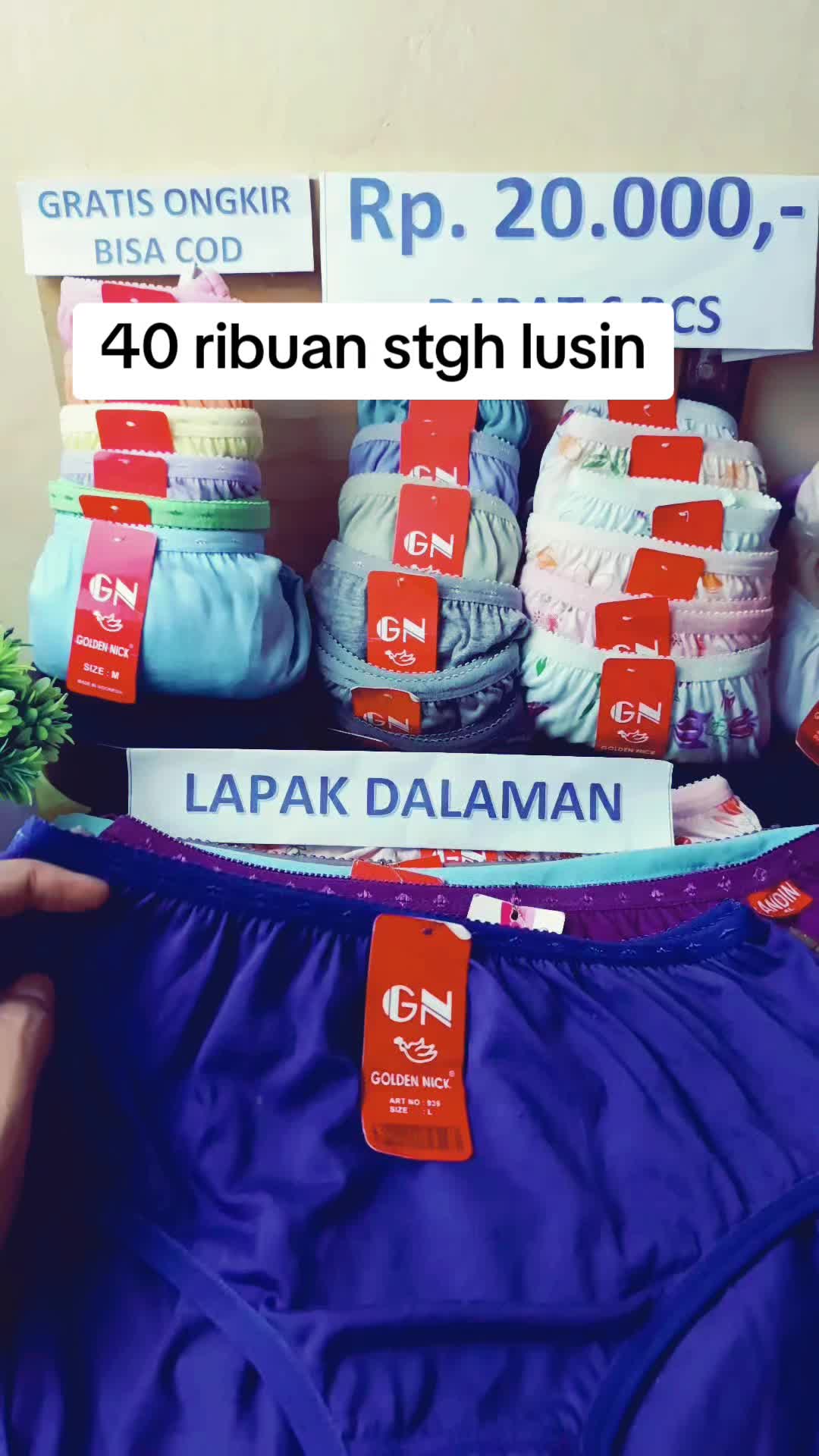 cd wanita best seller dari golden nick,  #dalamanwanita #cdkatun #fypシdong #cdmurah #cdgoldennick 