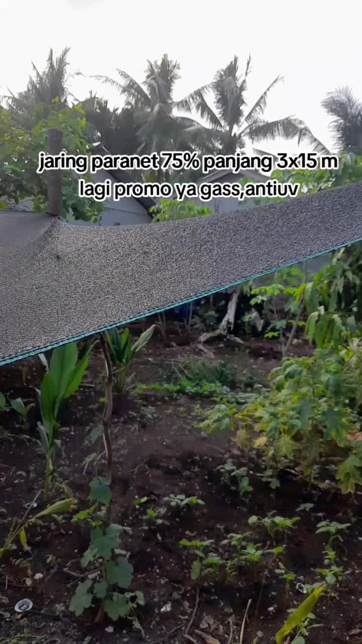 paranet 75% #promo #antiuv #jaringparanet #pelindungpanas 