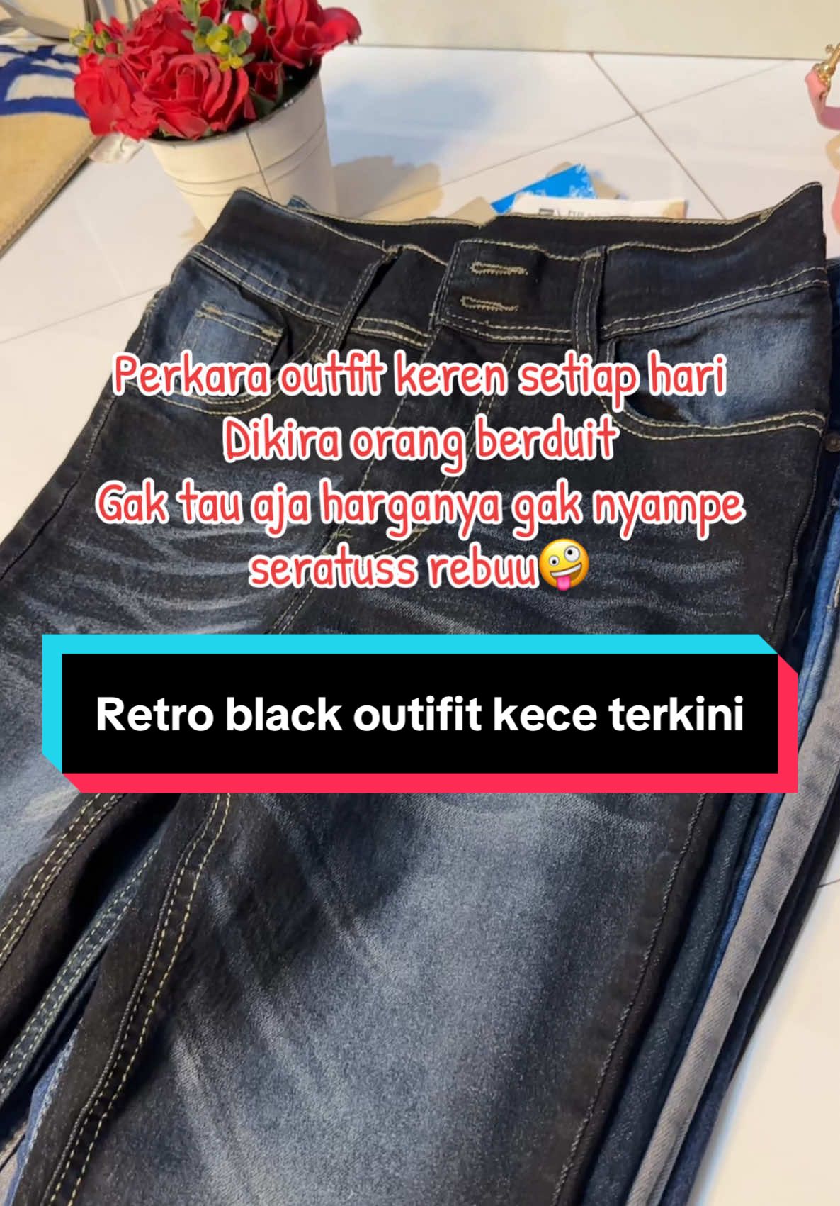 #celanajeanswanita #celanajeanshighwaist #jeansmurah 