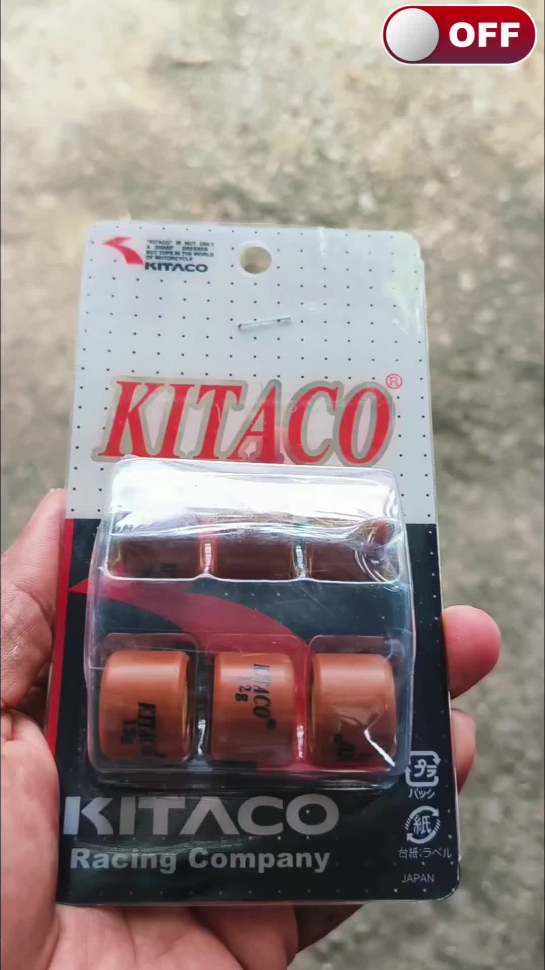 Roller KITACO... #rollercvtracing #kirian #cvtracing #metikracing #otomotif #motormetik #otomotifindonesia #otomotifmotor #gaspoll #order #ordernow #tiktokshop 