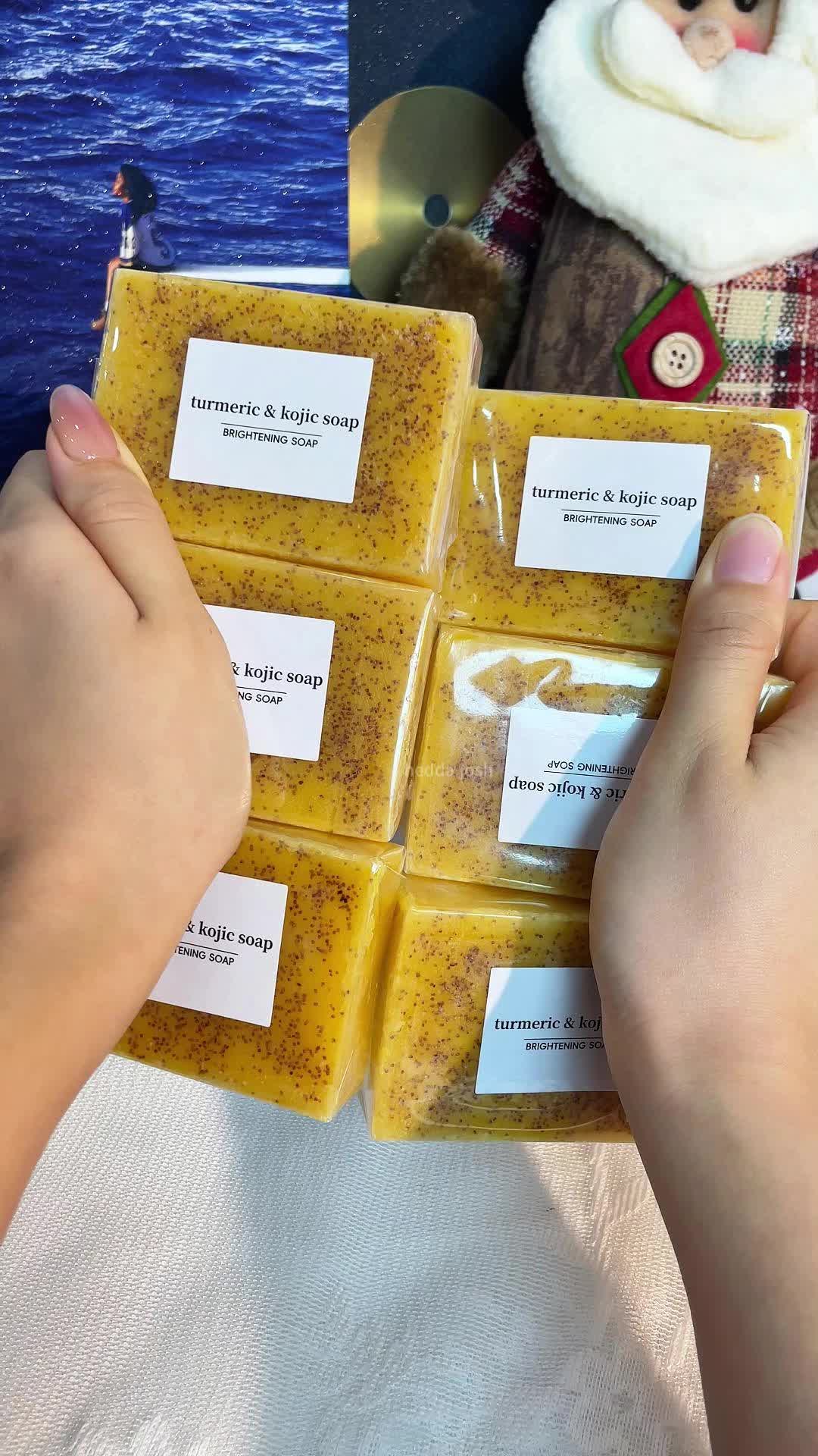 3pc Lemon Turmeric kojic acid soap is known tobrighten the skin, possibly reduce dark spotsand many other benefits foe the skin. posted#creatorsearchinsights #lemontumericsoap#kojicacidsoap #under10freeshipping #tiktokshopcreatorpicks 
