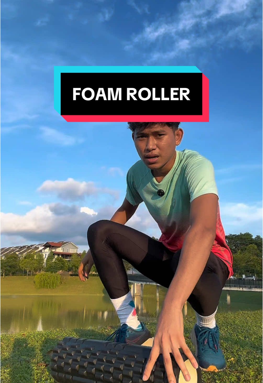 Selain Dari rendam ais,Tuam ais or urut korang boleh try foam roller ni jugak! Jadikan routine before and after korang!✅🫵🏻