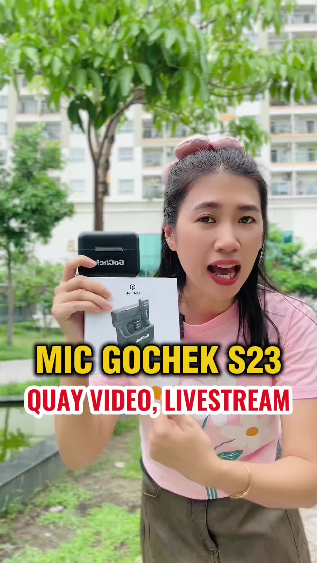 Trả lời @Hạnh Chia Sẻ ☘️ Mic thu âm Gochek S23 hỗ trợ lọc ồn, giúp quay video và livestream tiện lợi, mic livestream hỗ trợ lọc ồn #micthuam #micgochek #gocheks23 #gocheck #micthuamgocheck #miclivestream #miclocon #micquayvideo #microlivestream #microthuam #huongdantiktok #affiliate #tiepthilienket #huongdanxaykenhtiktok #xaykenhtiktok #kiemtientiktok #learnontiktok #hanhchiase 