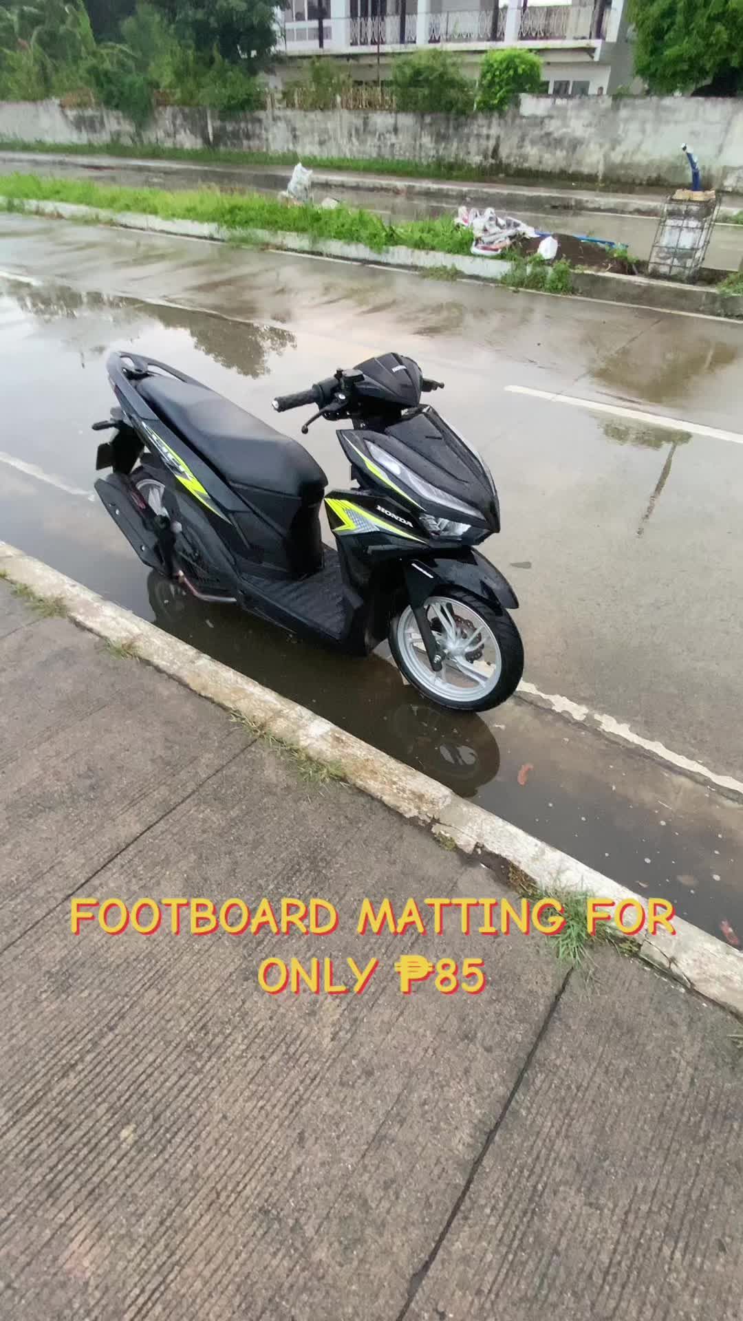 Iwas gasgas at dumi sa Battery ng ating mga honda click😊 #footboardmatting #footboard #hondaclick #vario #fyp #trendingvideo 