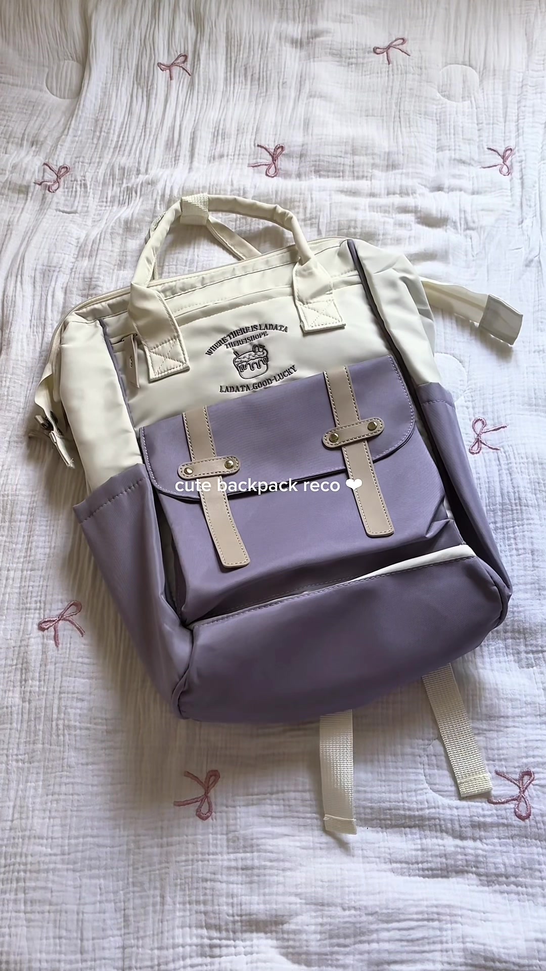pov: you just found your new school backpack #schoolbackpack #schoolbag #bagforschool #koreanbackpack 
