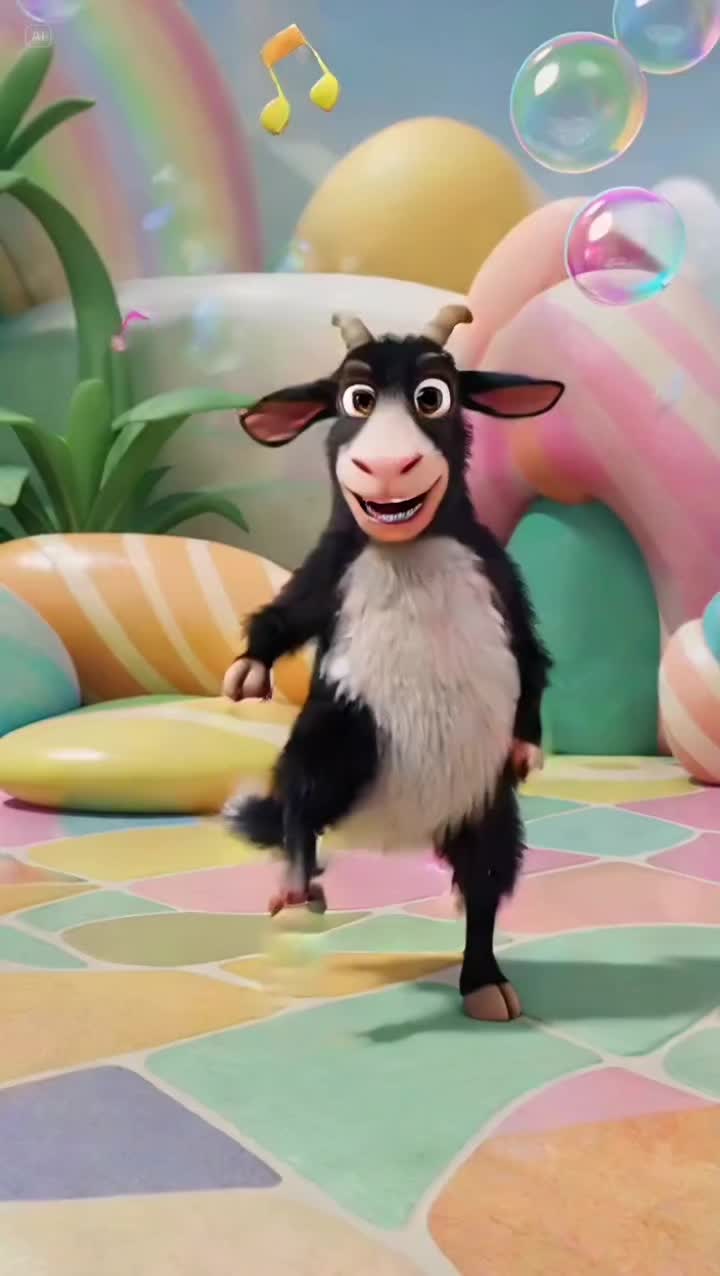 Lagu Anak Anak Kambing Mbe Mbe Hewan Binatang Bernyanyi Menari Lucu 