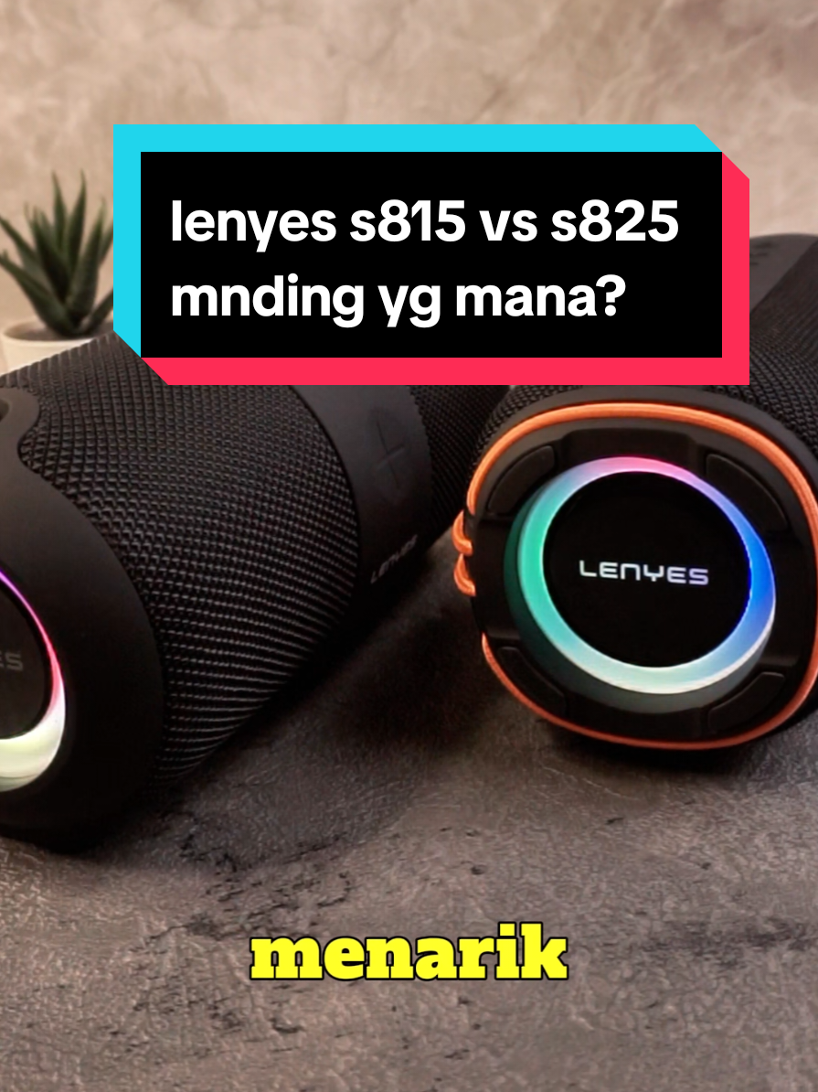 lenyes s825 vs s815 mnding yg mana? #speakerbluetooth #speakermini #perbandingan 