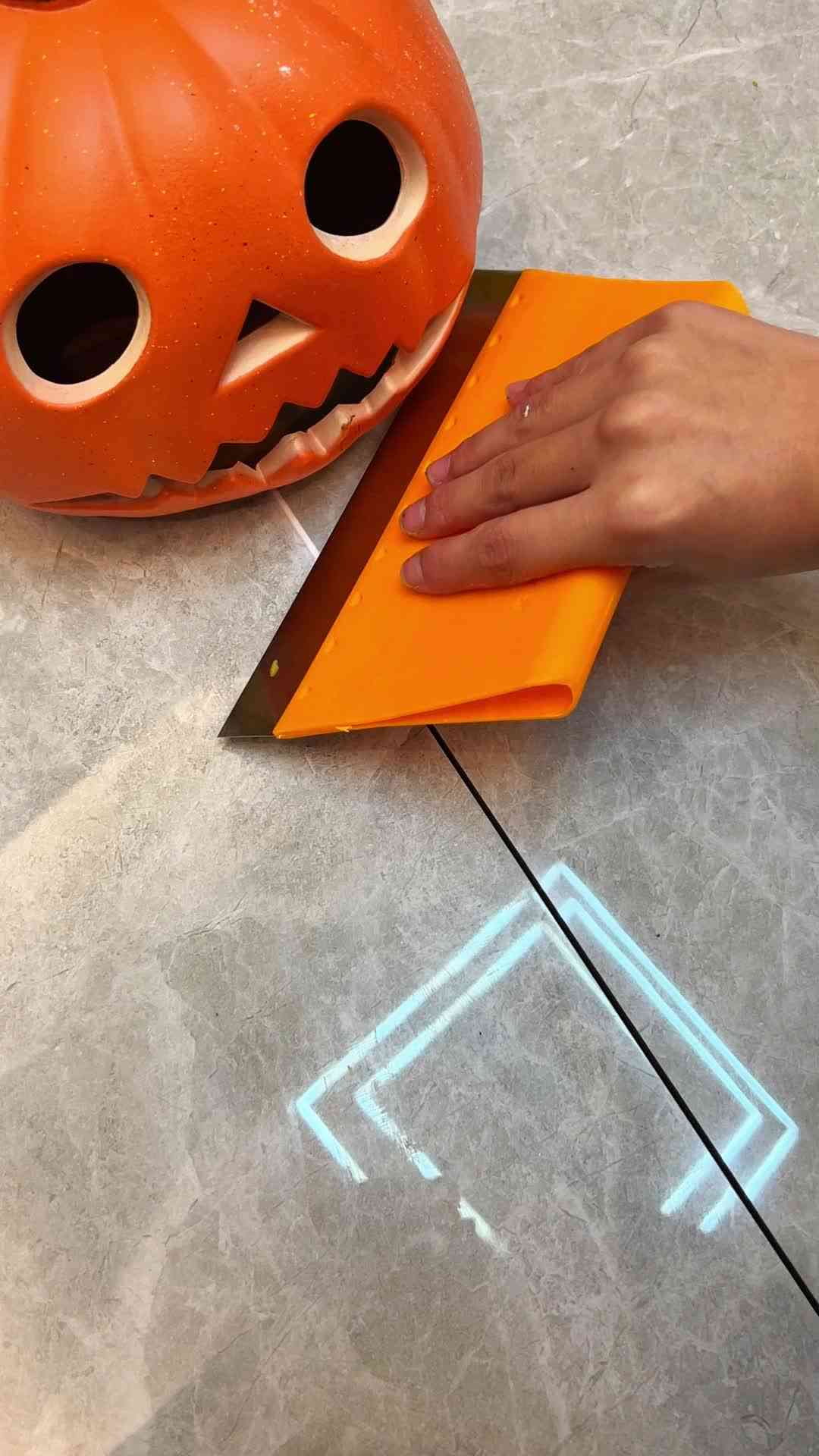 Bathroom Tile Grout? This 3-in-1 Scraper Fixes It! No tool switching, super efficient! ✨#timesavingtools #Compact #3in1 #TileToolStorage #MultiUseGroutTool 