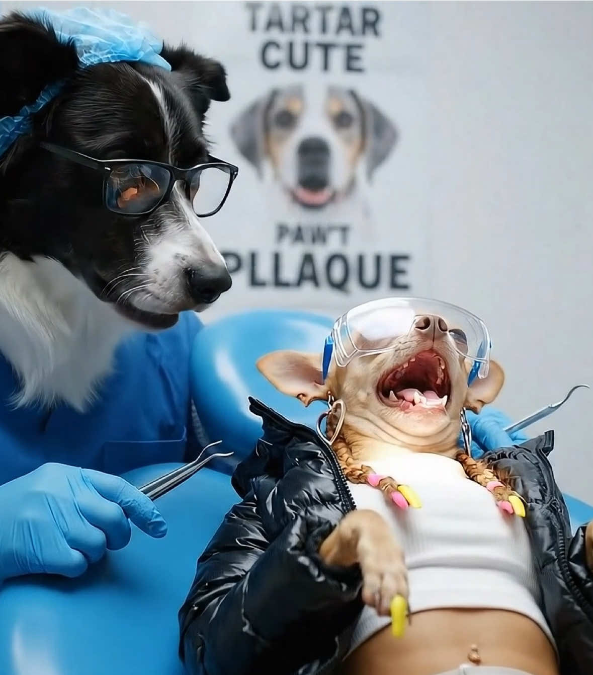 My dentist just put me on fr😤 #chihuahuasoftiktok #dogsoftiktok #jarqeefa 