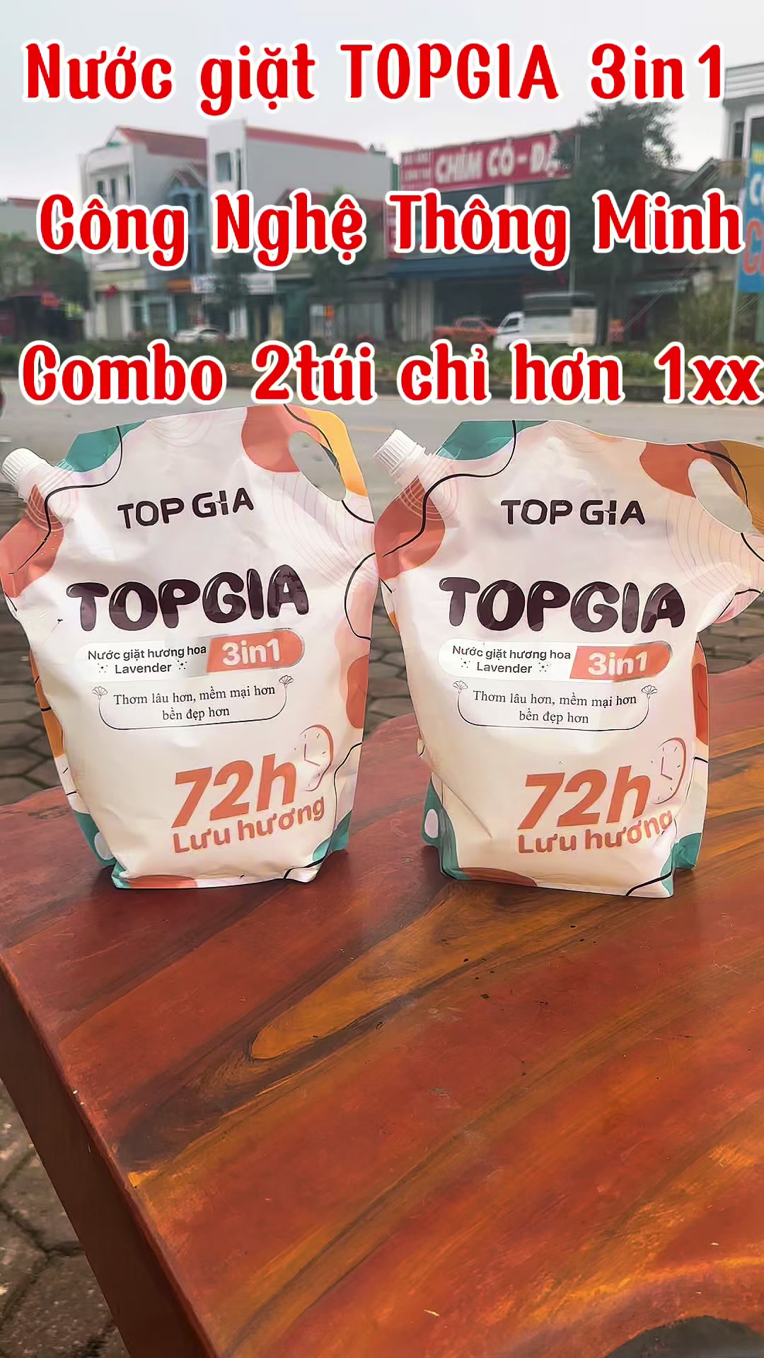Nước giặt xả TOPGIA 3in1  Công nghệ thông minh , Lưu hương 72h  Combo 2 túi nước giặt chỉ 1xx #nuocgiattopgia #nuocgiatxa #xuhuong #viral  #anhduong