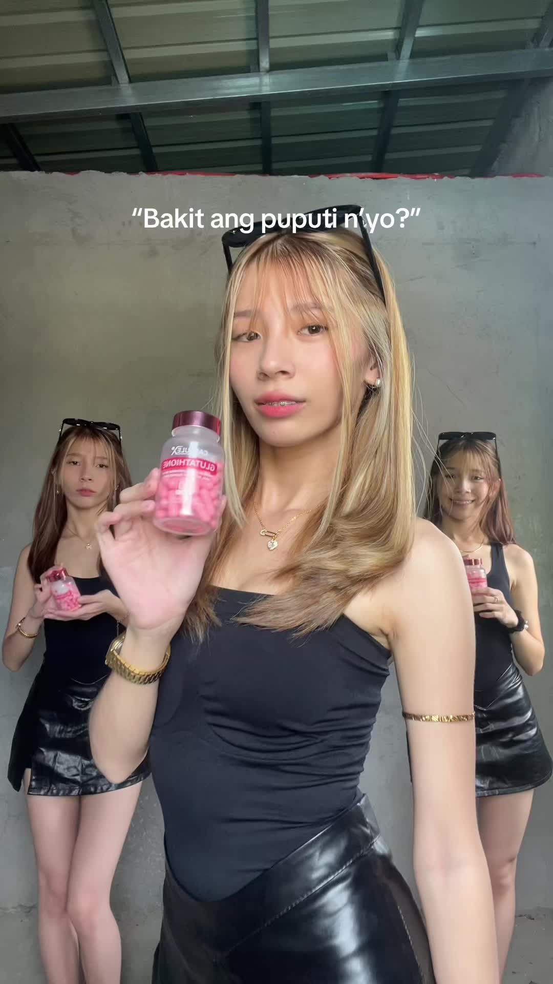 Check out n’yo na! #fyp #motiltriplets #tripletsmotil #capsulexgluthathione 