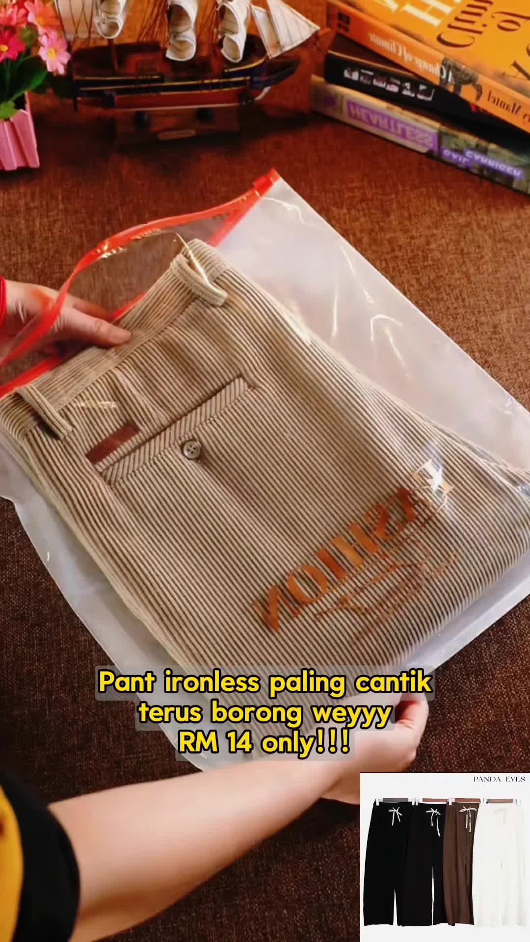 #pants #seluarloose #palazzo #seluarmurah #seluarcantik #loosepants #straightpants 