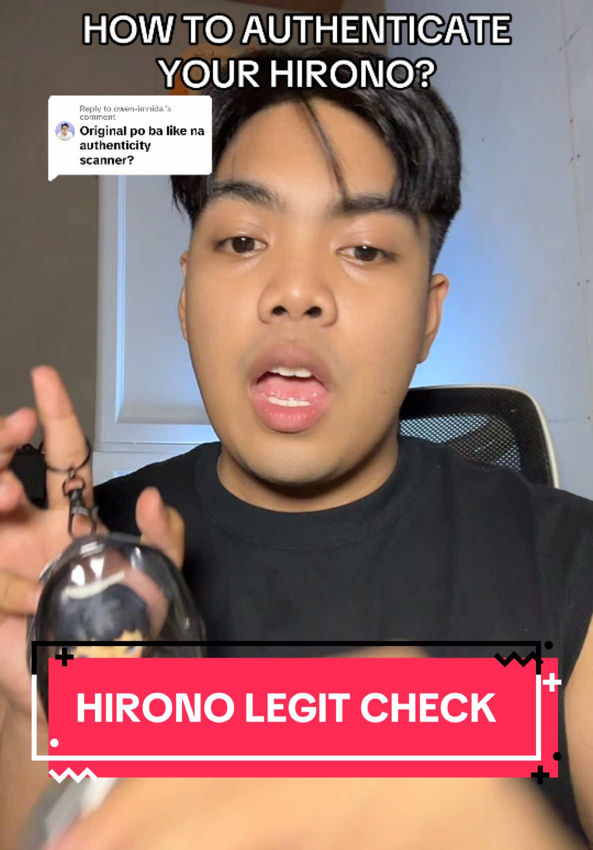 Replying to @owen-imnida. paano malalaman if legit and hirono? how to legit check hirono 