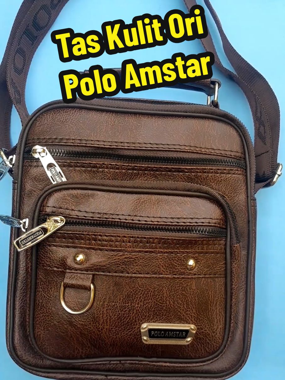 Hanya 74 Ribu,tas Kulit Premium Ori Polo Amstar #taspria #taskulitpremium  #taskulitpria #taskulitmurah 