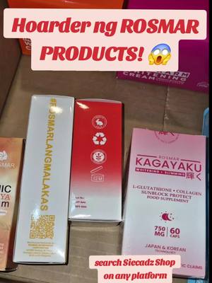 Rosmars Products 🥰 #Rosmar #rosmarskinessentials #rse #available #sold #fyp #tiktokph #siecadzshop #rosmarlangmalakas @ROSMAR 