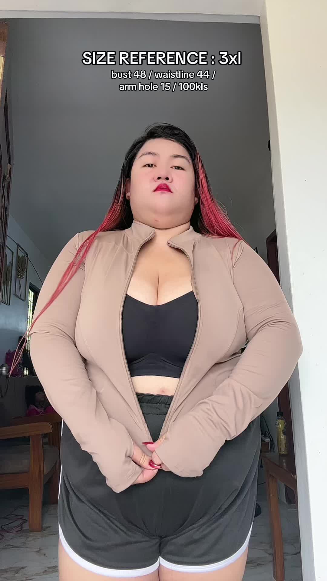 Ganda nito super comfy sootin ♥️ #yogajacket #plussize #jacket #fyp 