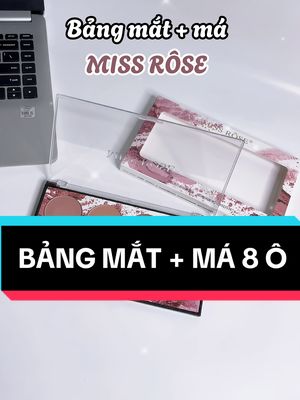 Phấn mắt và má 8 ô đa dạng tone màu , giữ màu tốt #xuhuongtiktok #trending #makeup 