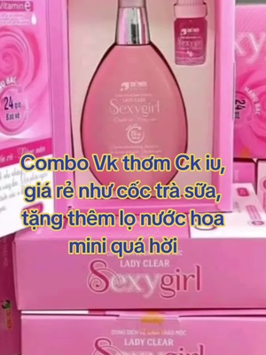 Thơm nức mũi chị em không mua là thiệt #dungdichvesinhphunu #dungdichvesinhtiato #dungdichvesinhtraukhong