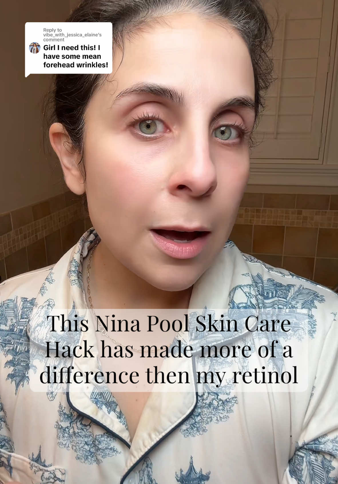 Replying to @vibe_with_jessica_elaine THANK YOU NINA POOL for the Skin care hack that has made all the difference in my forehead wrinkles.. #ninapool #skincare #skinhacks #wrinkles #scartape #collagen #tiktokshoprestock 